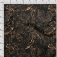 thumbnail image 4 of oneOone Cotton Jersey Brown Fabric Paisley Sewing Craft Projects Fabric Prints By Yard 58 Inch Wide, 4 of 4