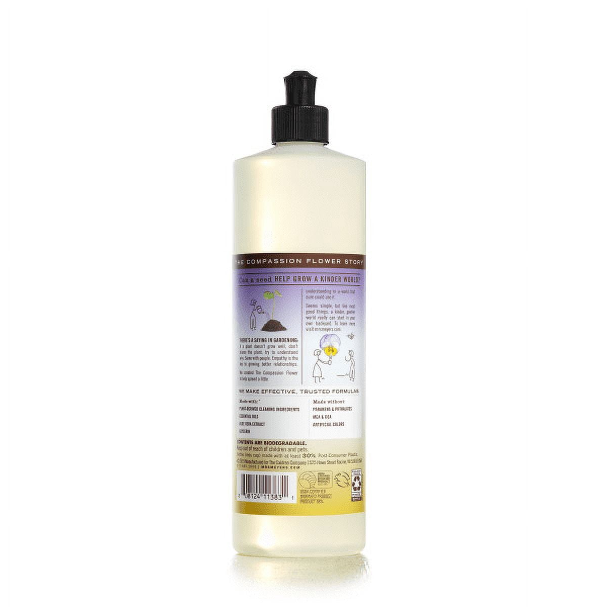 Mrs. Meyer’s Clean Day Liquid Dish Soap, Compassion Flower, 16 OZ (Pack of 6)