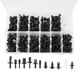 thumbnail image 2 of 350 Uds hebillas de coche sujetadores automáticos mixtos Clips de parachoques con destornillador, 2 of 7