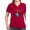 Garnet, variant on CafePress - Artist T Shirt - Women's V-Neck Dark T-Shirt