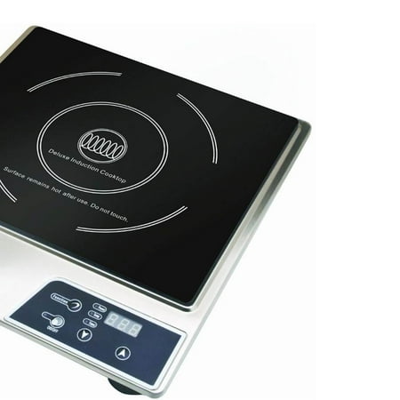 Max Burton Portable Stainless Steel Deluxe Countertop Induction
