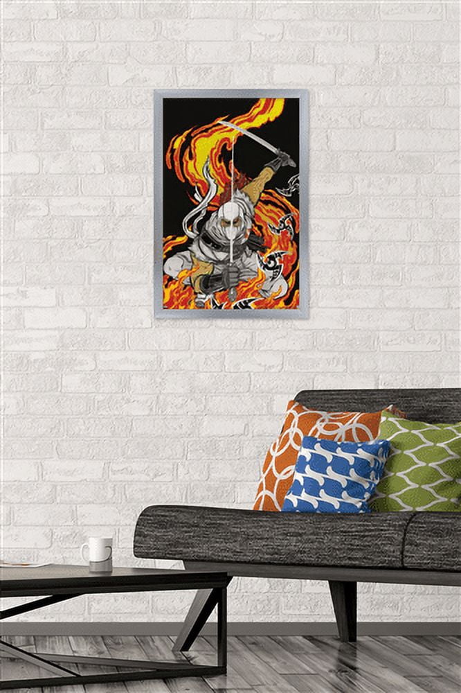 G.I. Joe - Storm Shadow Wall Poster, 14.725" x 22.375", Framed