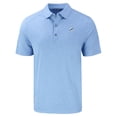 thumbnail image 2 of Men's Cutter & Buck Heather Powder Blue Miami Dolphins Forge Eco Stretch Recycled Polo, 2 of 3