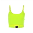 thumbnail image 4 of Femmes Débardeur Crop Top Sans Manches Casual Tops T-Shirt Été, 4 of 4