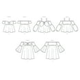 thumbnail image 4 of Vogue Patterns Sewing Pattern Misses' Top-6-8-10-12-14, 4 of 5