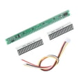 thumbnail image 3 of Indicateur de Niveau 32 Niveaux VU Audio Amplificateur Stéréo Module de Vitesse de Lumière Réglable avec Mode AGC, 3 of 7