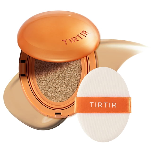 Mascarilla Tirtir de Cushion Foundation con filtro de aire #28N, avena, 18 ml