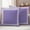 White Purple, variant on Purple Greek Key Outdoor Waterproof Pillow Covers, Geometric Greece Ancient Farmhouse Geo Decorative Square Throw Pillowcase Sofa Cushion Sham for Patio/Couch/Chair, 24"x24" 2 Pack