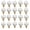 20 pcs, variant on HDJNal Ball Shape Crystal Glass Knobs,Furniture Cabinet Transparent knobs,Brass Drawer Knobs