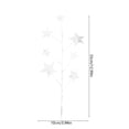 thumbnail image 3 of Clearance! Independence Day Star Model Branch Decor 12.99In for 4th Of July Party Vase Flower Pot Centerpiece Porch Entryway Table Memorial Day Veterans Day Patriotic Home Decor Mantel Shelf Tabletop, 3 of 6