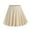 Beige, variant on Women's Stretchy Flared Pleated Skater Skirt Tennis School Uniforms a Line Mini Short Skirt Beige S