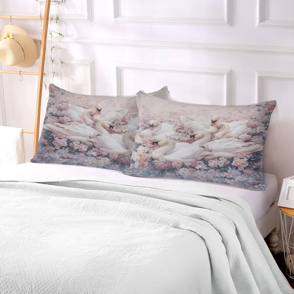Pillow Case Plush Pillow Harmony in Bloom Case standard size/King size/Queen size Bed Pillow Pillowcases