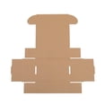 thumbnail image 3 of Cajas de mudanza de 6" x 4" x 2" (paquete de 50) Cajas de cartón para embalaje, color blanco, 3 of 5