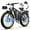 green, variant on 8000W Dual Motor Electric Bike for Adults, 60V 25Ah Lithium Battery, 50MPH Top-Speed, Full Suspension, 26''*4.0'' Fat Tire E-bike, Hydraulic Brake, Off-Road & Commuting