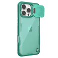 thumbnail image 1 of NILLKIN Iceblade Prop for iPhone 16 Pro Max Case PC+TPU Phone Shell with Lens Cover Kickstand - Gree, 1 of 5