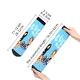 thumbnail image 3 of Lsque Bluey Printed Crew Socks, Moisture-Wicking Socks, Athletic Socks for Men Breathable Cushion Socks Casual Sport Socks for Running Traveling, 3 of 6