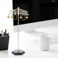 thumbnail image 4 of Hanging Jewelry Organizer Umbrella Shaped Necklace Display Stand Tabletop Jewelry Storage Rack, 4 of 9