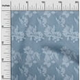 thumbnail image 1 of oneOone Cotton Cambric Dusty Blue Fabric Florals Dress Material Fabric Print Fabric By The Yard 42 Inch Wide-S1N, 1 of 4