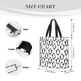 thumbnail image 2 of Defioc Lovely Penguin Pattern Tote Bag for Women,Large Capacity Tote Bag with Zipper Casual Shoulder Handbags Shopping Bag, 2 of 8