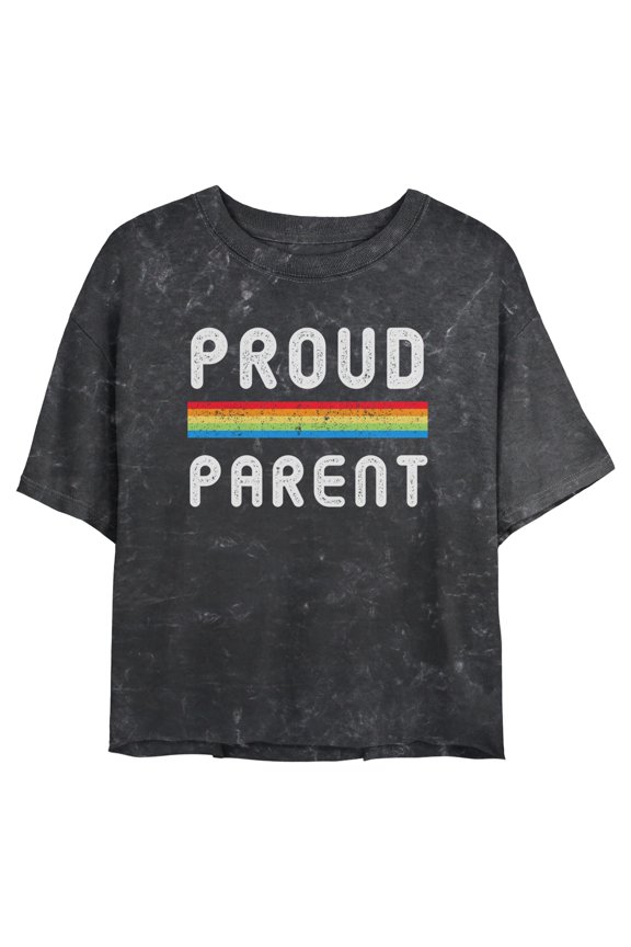 Juniors Lost Gods Proud Rainbow Parent T Shirt