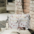 thumbnail image 4 of Qiweii Printed Casual Tote Bag Large Capacity One-Shoulder Crossbody Handbag for Women Daily Travel Shopping, 4 of 5