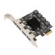 thumbnail image 4 of Tarjeta de Expansión PCI Express Bling Bling a USB 4 Puertos 3.0, 4 of 12