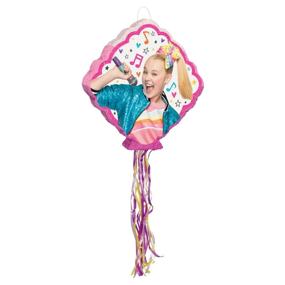 JoJo Siwa Pinata, Pull String, 20.5 x 18.5in