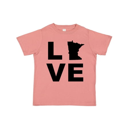 

Inktastic Love Minnesota Gift Toddler Boy or Toddler Girl T-Shirt