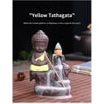 thumbnail image 2 of Kmbangi Tathagata Backflow Incense Burner Ceramic Creative Crafts Ornament, 2 of 6