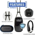 thumbnail image 5 of AirTamer A315 Rechargeable Personal Air Purifier with Ionic Technology, Portable Wearable Air Cleaner, Black with Leather Travel Case, 5 of 10