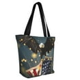 thumbnail image 4 of Hirioo North American Bald Eagle1 for Women's Casual Shoulder Tote Bag Handbag For Women Work College Travel Business Shopping, 4 of 8