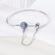 thumbnail image 3 of Charms Colección De Venta Caliente Pandora Pulsera 925 Corazón De Plata Esterlina Serpiente Cadena Para Las Mujeres Ajuste Original S925 Encantos De Los Granos, 3 of 4
