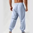 thumbnail image 6 of Jerdar Men's Cotton Jogger Sweatpants Tapered Cuffed Ankle All Season Four Season Gym Workout Fitness Athletic Casual Comfortable Soft Long Pants Trousers, 6 of 9