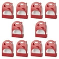 thumbnail image 2 of Shangren 10 Pieces 3D Butterfly Flower Box Flower Packaging Box for Party Anniversary Red, 2 of 8