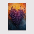 thumbnail image 2 of Lavender Flower Canvas Wall Art 8x12 inches - Muted Farmhouse Botanical Floral Lavender Flower Watercolor Decor for Cozy Room, 2 of 5