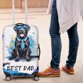 thumbnail image 4 of Happy Father's Day Best Labrador Retriever Cool Dad Ever Travel Luggage Cover Lab Dog Lover Gifts Suitcase Dust Protective Decor - 12007, 4 of 5
