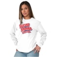 thumbnail image 5 of Caramel Sugar Mama Original Logo Women's Long Sleeve T Shirt Brisco Brands M, 5 of 6