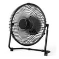 thumbnail image 3 of OPOLAR 9 in. 2 Speeds Battery Operated USB Desk Fan in Black, 3 of 7