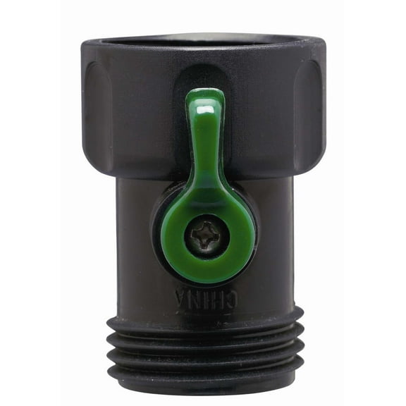 Orbit Plastic Garden Hose Faucet Shut-off Coupling for Water Valve Spigot 58086N