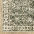 thumbnail image 2 of HomeRoots 510654 8 x 10 ft. Blue & Beige Oriental Printed Stain Resistant Non Skid Rectangle Area Rug, 2 of 5