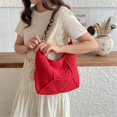 thumbnail image 3 of JKCCZLL Bohemia Summer Crochet Beach Bag Women Underarm Shoulder Bags Cute Crossbody Purse Travel Top-handle Tote Hobo Handbag,Red,outdoor, 3 of 7