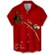 thumbnail image 1 of Camisa de bolos CURBODO Santa 05 para hombre de manga corta hawaiana, 1 of 3