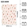 thumbnail image 3 of A5 Notebook, Single Back Sheet Printed on One Side, 60 Sheets Cherry Blossom Strawberry Pattern, 3 of 8