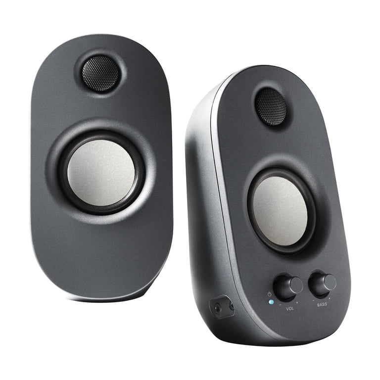 onn AC PC Speakers with Bass Control photo 1