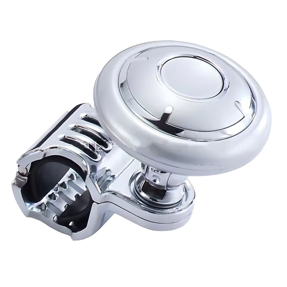 Steering Wheel Spinner Knob, Folding Ball Bearing Steering Scope, Easy Install Knob for Semi Truck, Adjustable Grip for Various Vehicles