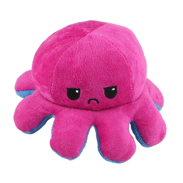 Pulpo Peluche Reversible Pulpo De Caras Púlpito Reversible Pulpo
