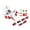 Red, variant on Tinglu Kids Educational Car Toys Set Transport Cargo Airplane Mat Vehicle Construction Car Set 6 Cars Large Plane 11 Road Signs