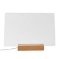 thumbnail image 1 of Message Board Bedroom Acrylic Transparent Table Writing Night Light Holiday Rewritable Lighting Lamp Art Room Decorative, 1 of 7