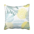 thumbnail image 1 of BSDHOME Green Summer Trendy Exotic Pattern With Hand And Geometric Watercolor Beauty Botanical Pillowcase 16x16 inch, 1 of 1