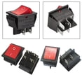 thumbnail image 3 of BTOER 16A Power Switch 4-Pin Power Button Long-Lasting Performance Red Light Indicator Secure And Reliable Connections, 3 of 6